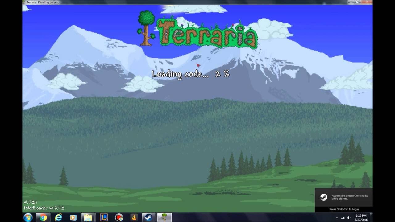 how to tmodloader for terraria